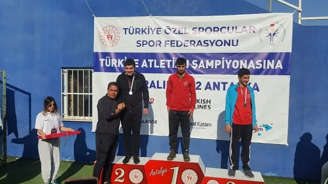 'Özel sporcuların Türkiye şampiyonası başarısı'