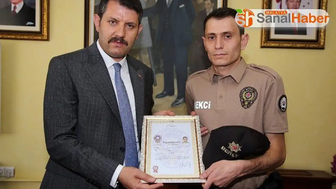 Özverili gece bekçileri ödüllendirildi