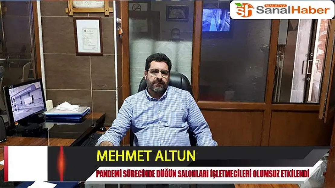 Pandemi sürecinde düğün salonları işletmecileri olumsuz etkilendi