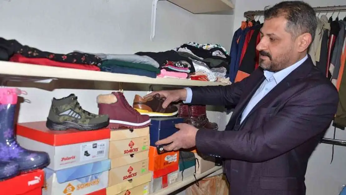 'Para yerine sevginin geçtiği mağaza açıldı'