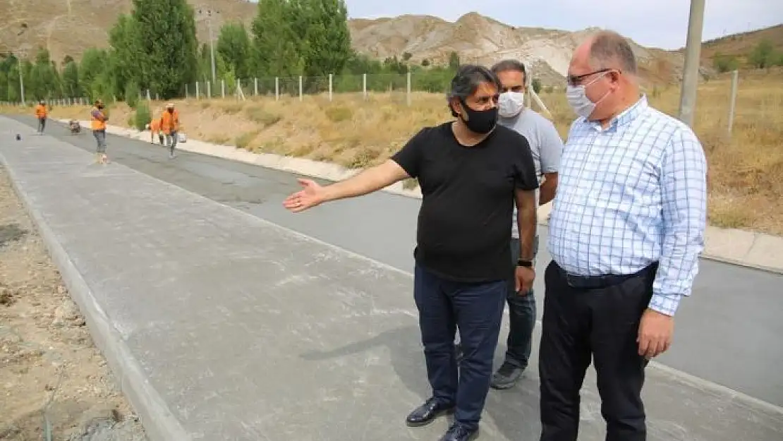 'Paşabahçe yolunda yürüyüş ve bisiklet yolu yapılıyor'