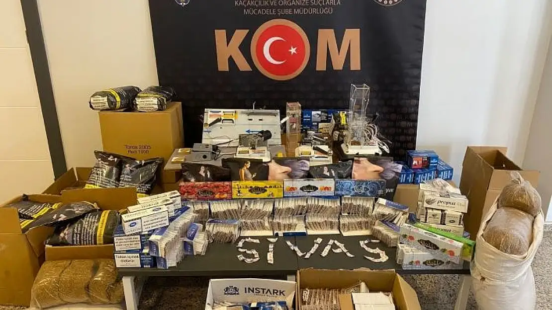 'Piyasa değeri 600 bin lira, eş zamanlı operasyonlarla ele geçirildi'