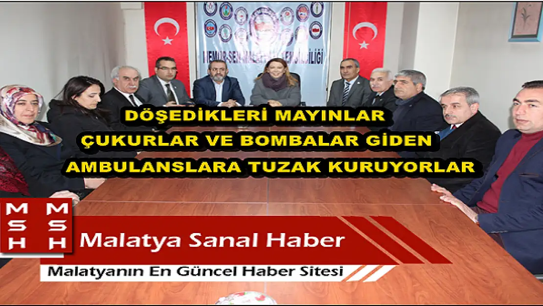 'ÇALIKTAN MEMUR-SEN''E ZİYARET '''