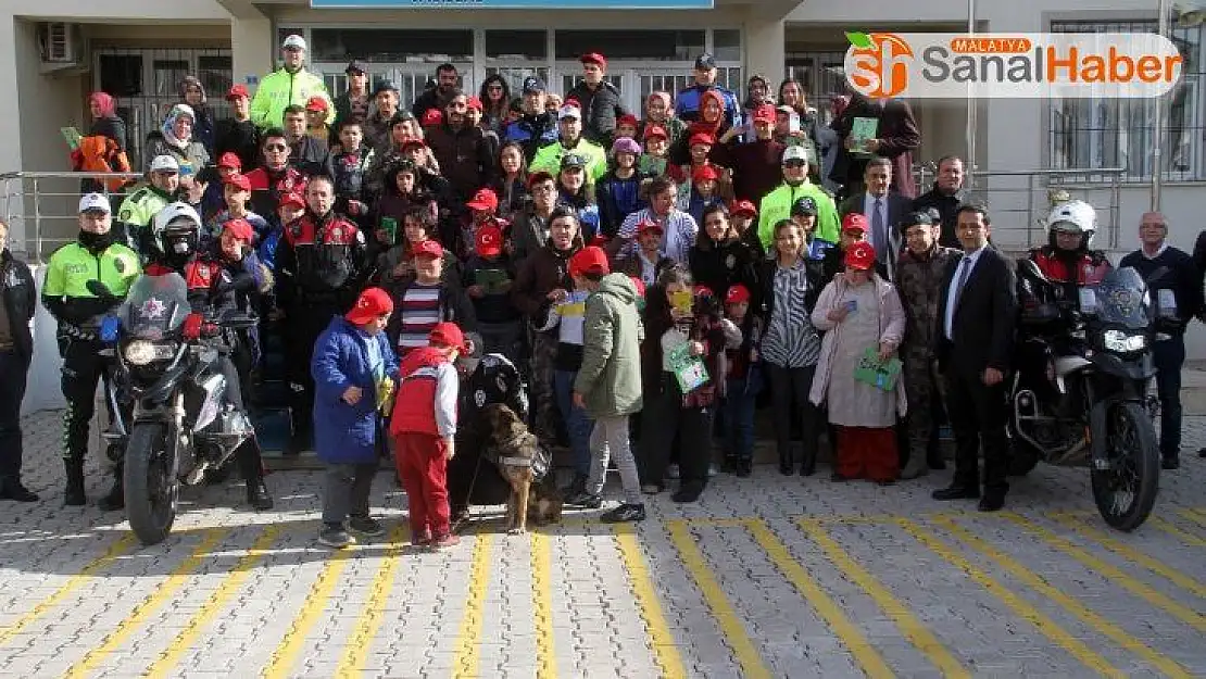 Polislerden özel çocuklarla anlamlı etkinlik