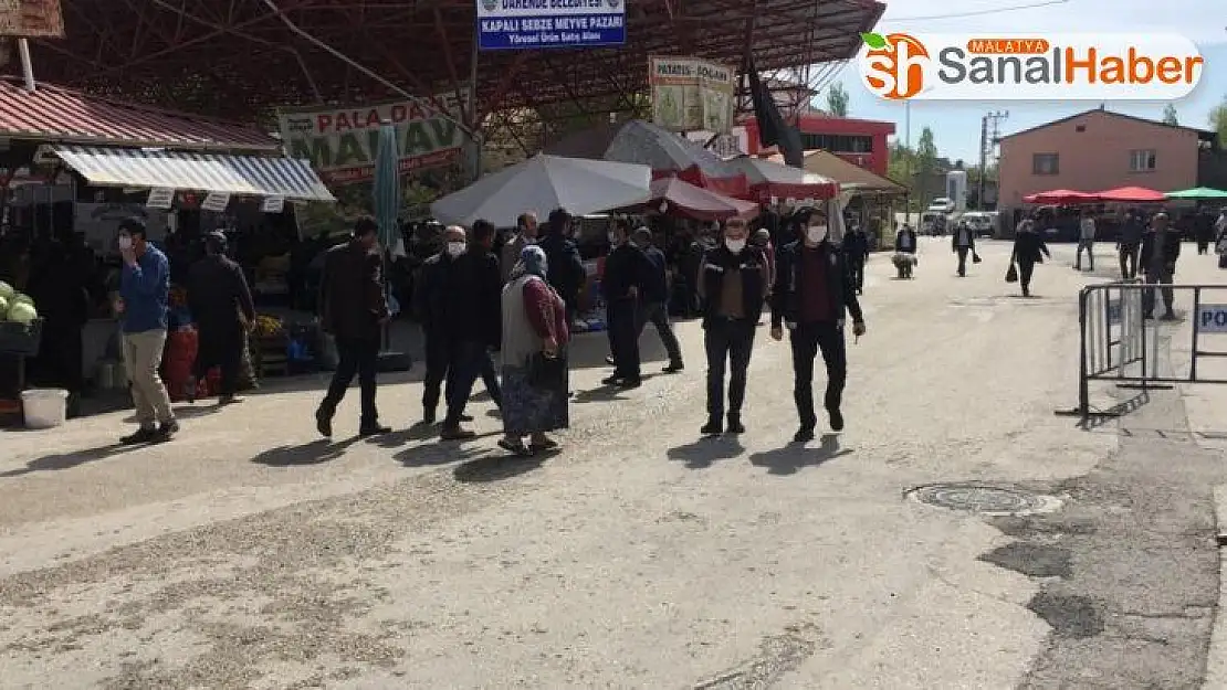 Polislerden sosyal mesafe uyarısı