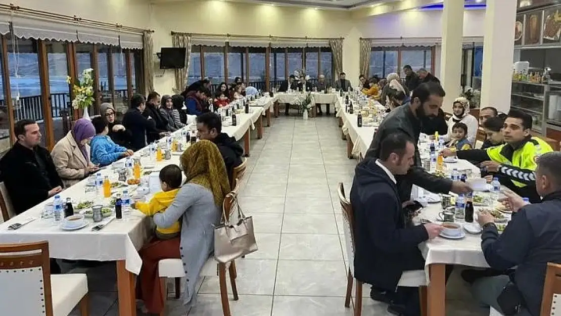 'Polislerle iftarda buluştu'