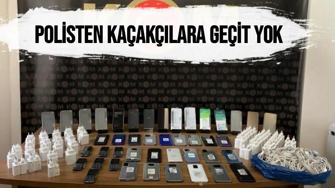 Polisten kaçakçılara geçit yok