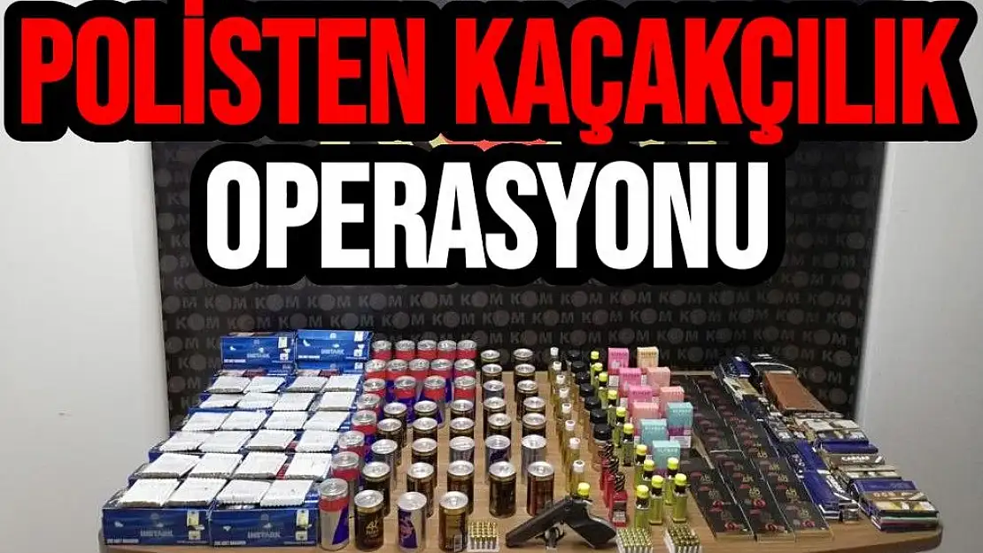 Polisten kaçakçılık operasyonu