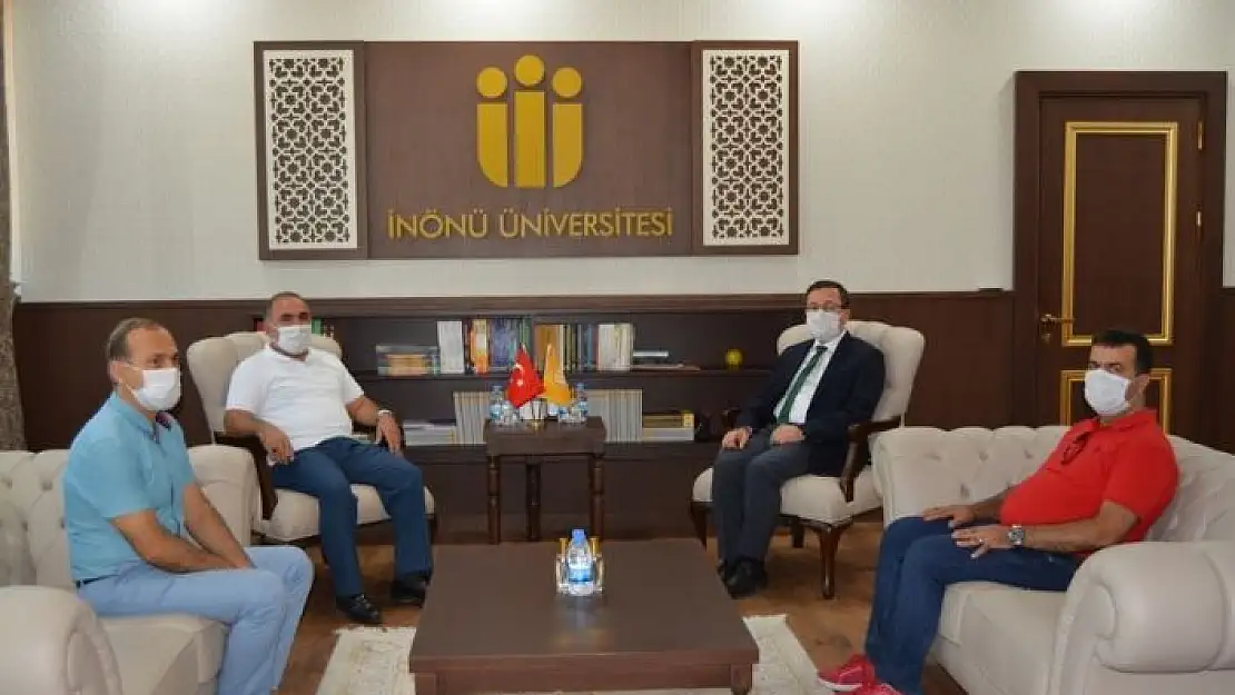 'Poyraz´dan Rektör Kızılay´a hayırlı olsun ziyareti'