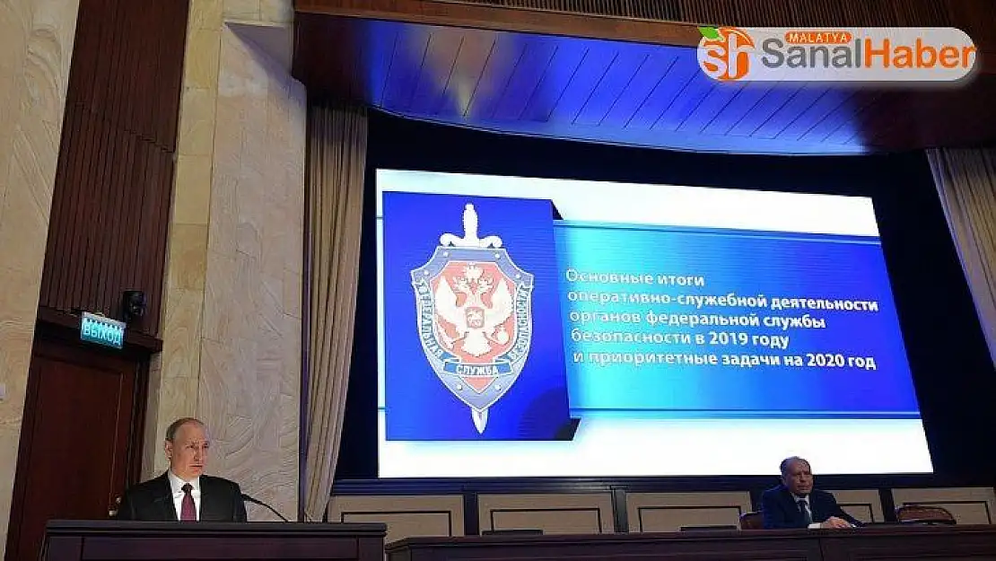 Putin'in Rus istihbaratı toplantısı sırasında FSB'den büyük operasyon