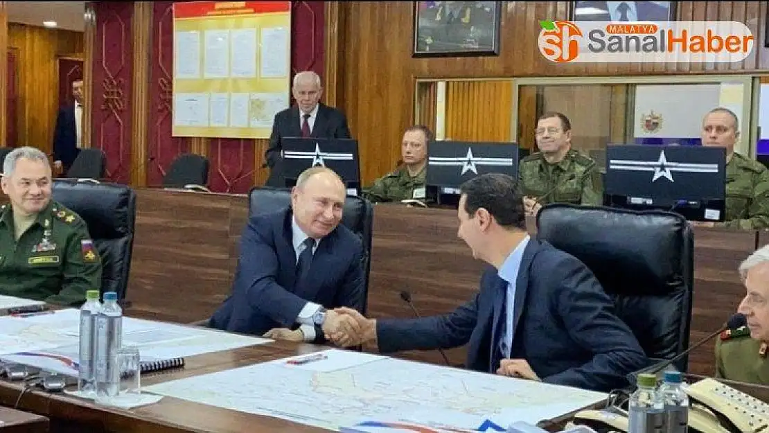 Putin, Şam'da Esad'la görüştü