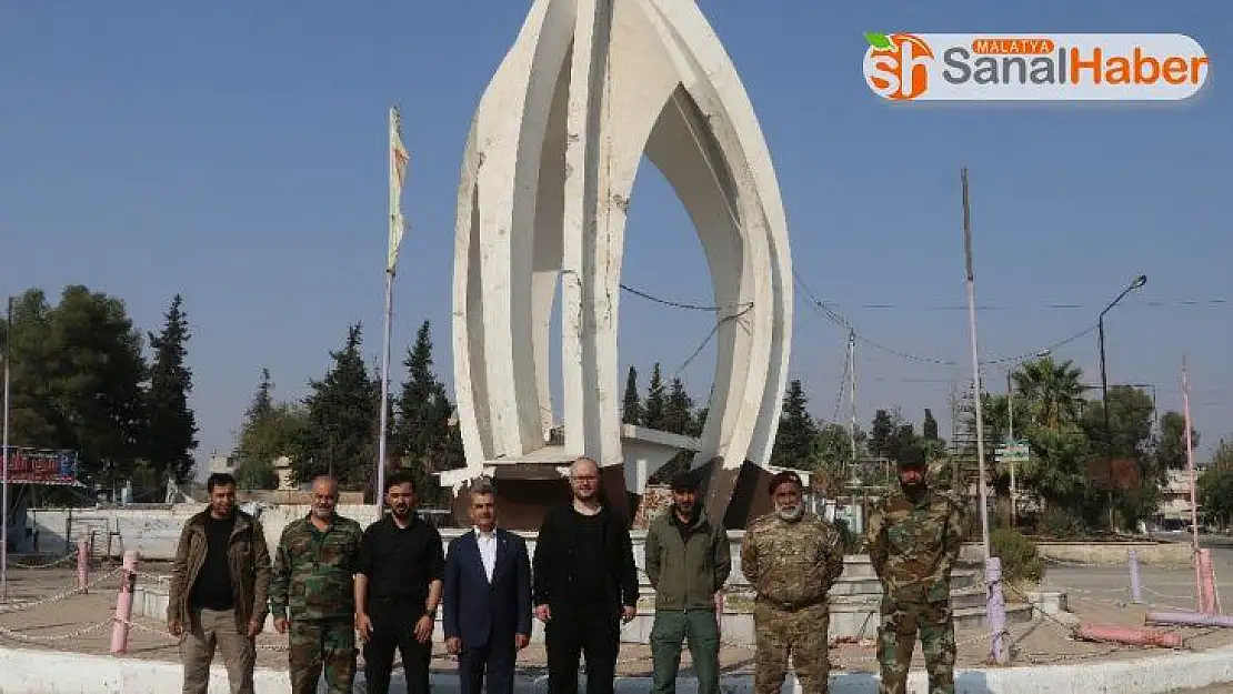 Rasulayn'da Suriye Türkmen Meclisi üyeleri zarar gören aileleri ziyaret etti