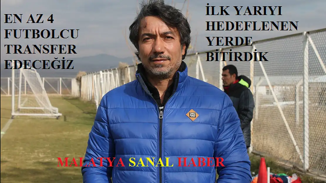 İLK YARIYI HEDEFLENEN YERDE BİTİRDİK