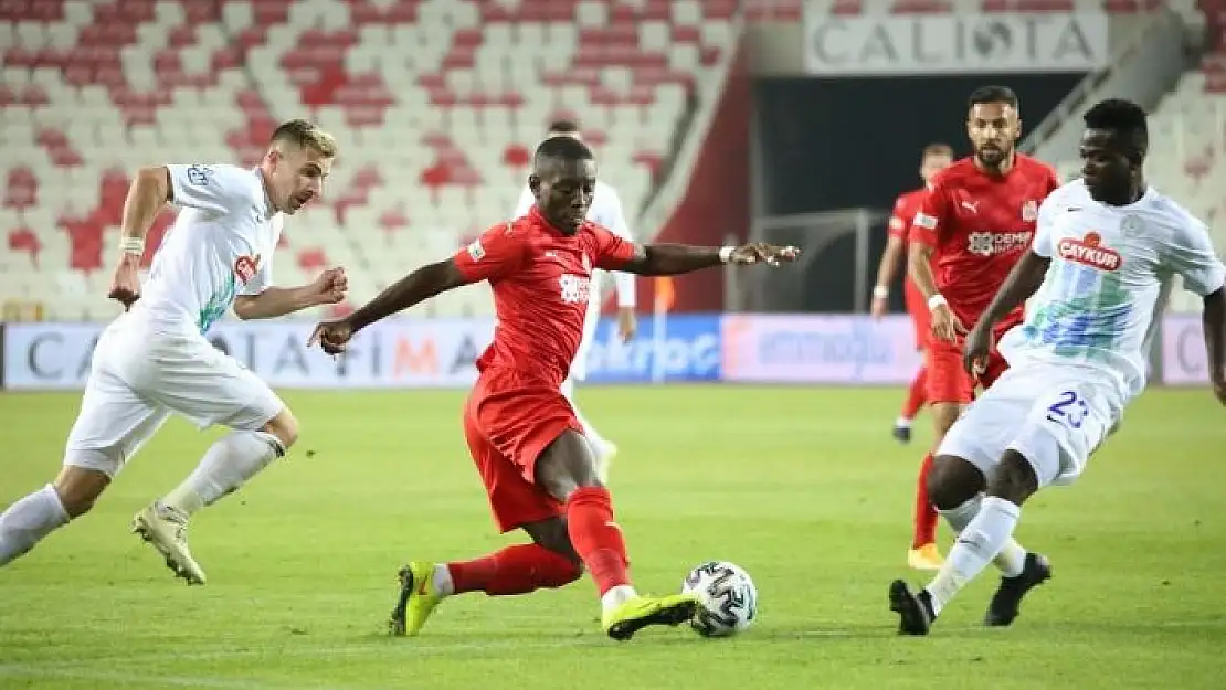 'Rizespor ile Sivasspor 18. randevuda'