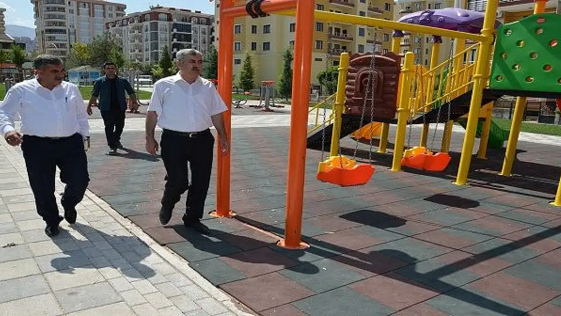 'Polat: Parklarımız Modern Bir Görüntüye Kavuştu'''''