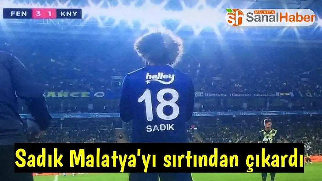 Sadık Malatya´yı Sırtından Çıkardı