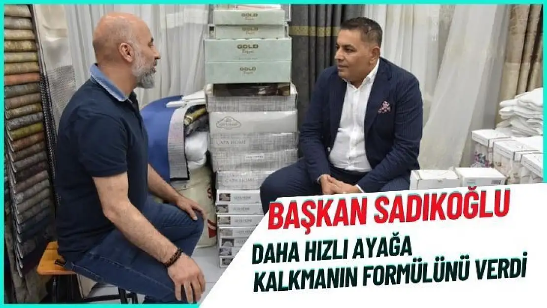 Sadıkoğlu, daha hızlı ayağa kalkmanın formülünü verdi