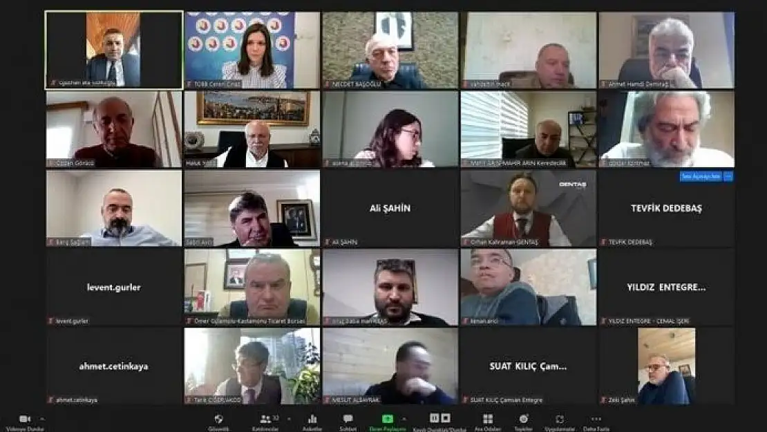 'Sadıkoğlu, TOBB Türkiye Orman Ürünleri Meclisi toplantısına başkanlık yaptı'
