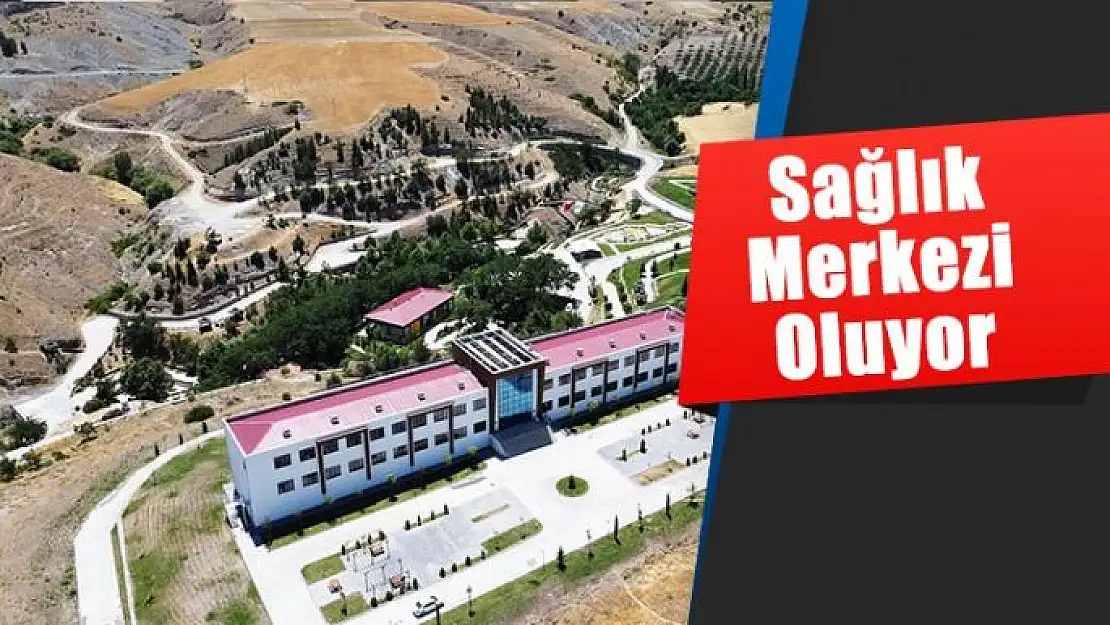 Sağlık merkezi oluyor