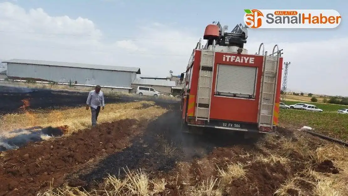Saman balyaları yandı