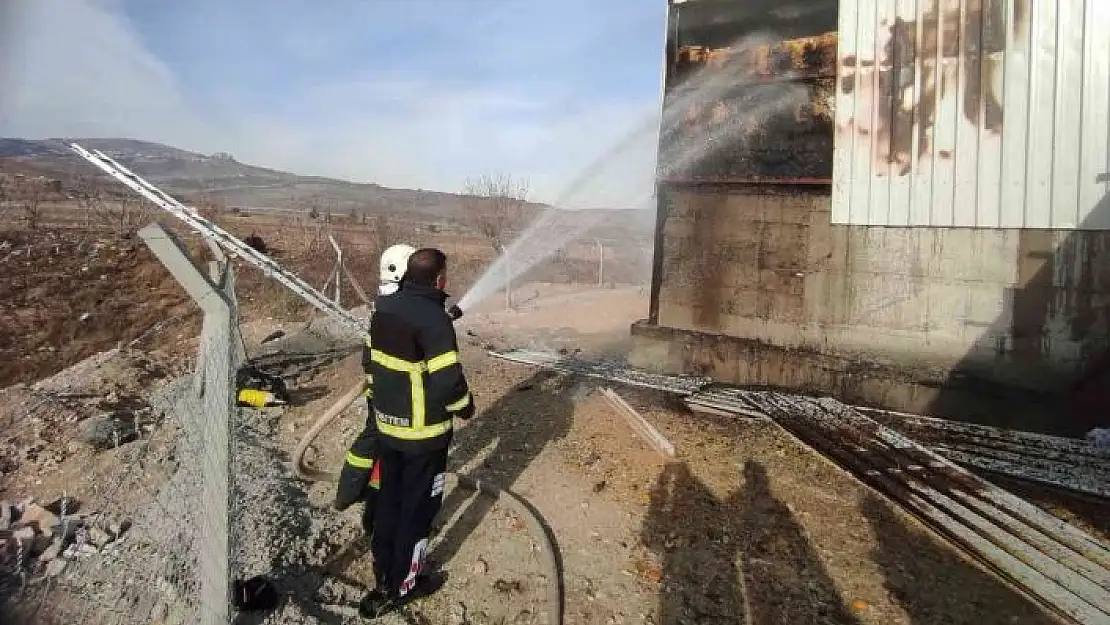 'Samanlık yangını korkuttu'