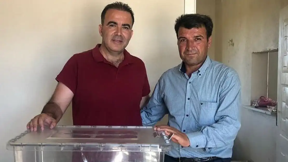 'Samsat´ın 2 köyünde muhtarlık seçimi yapıldı'