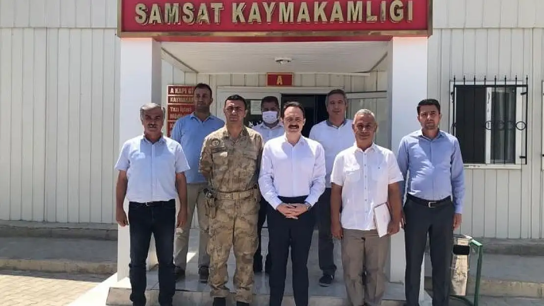 'Samsat Jandarma Komutanı başarı belgesi ile uğurlandı'