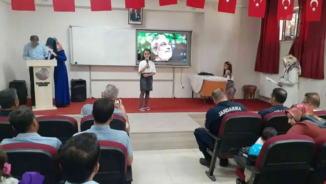 'Samsatlı çocuklar usta şairlerin eserlerini seslendirdi'