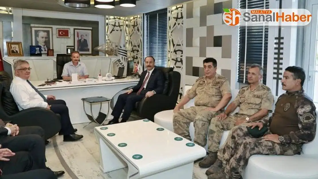 Şanlıurfa Valisi Erin, Başkan Kutlu ile bir araya geldi