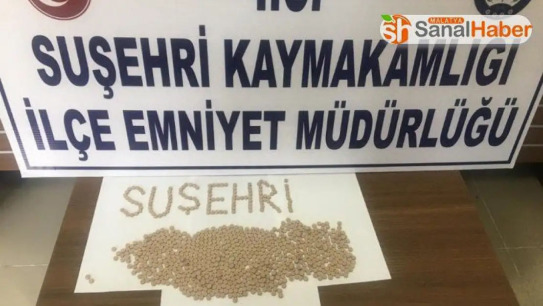 Şapkadan uyuşturucu çıktı