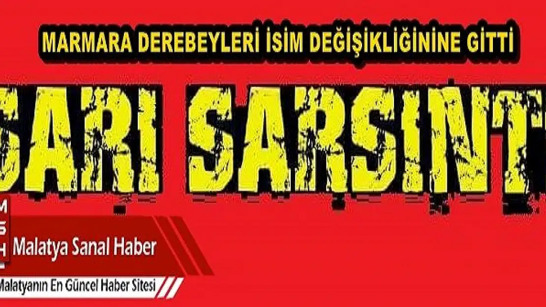 İSTANBULA SARI SARSINTI GELİYOR