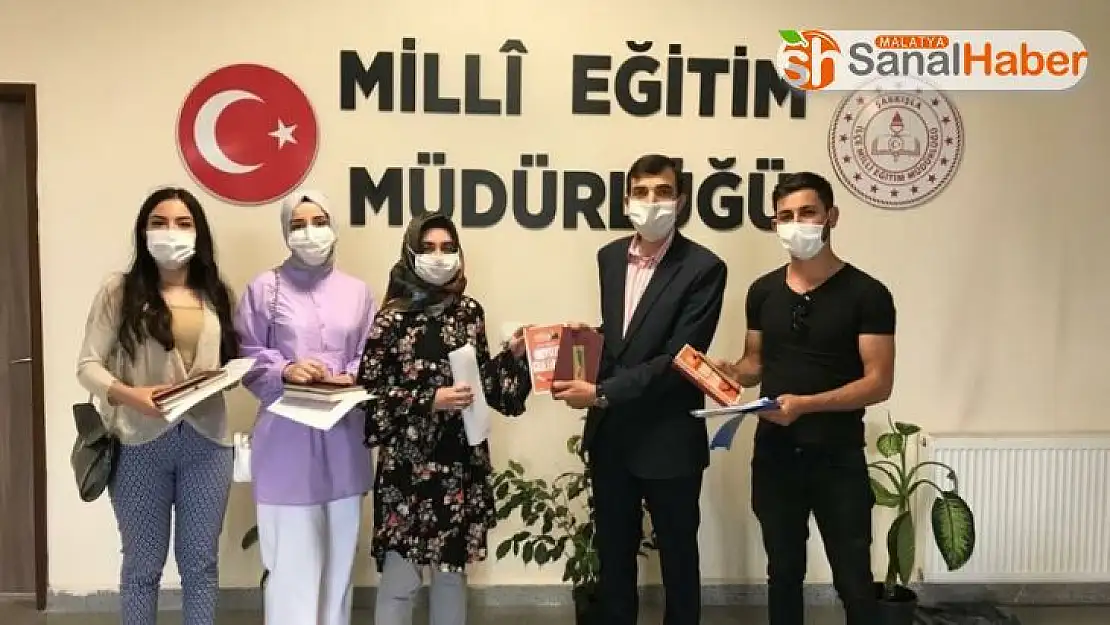 Şarkışla ilçesinde aday öğretmenler göreve başladı