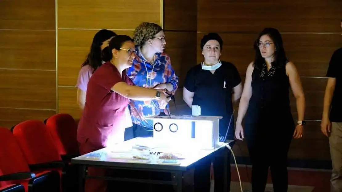 'SCÜ´de Laparoskopi eğitimi verilmeye başlandı'