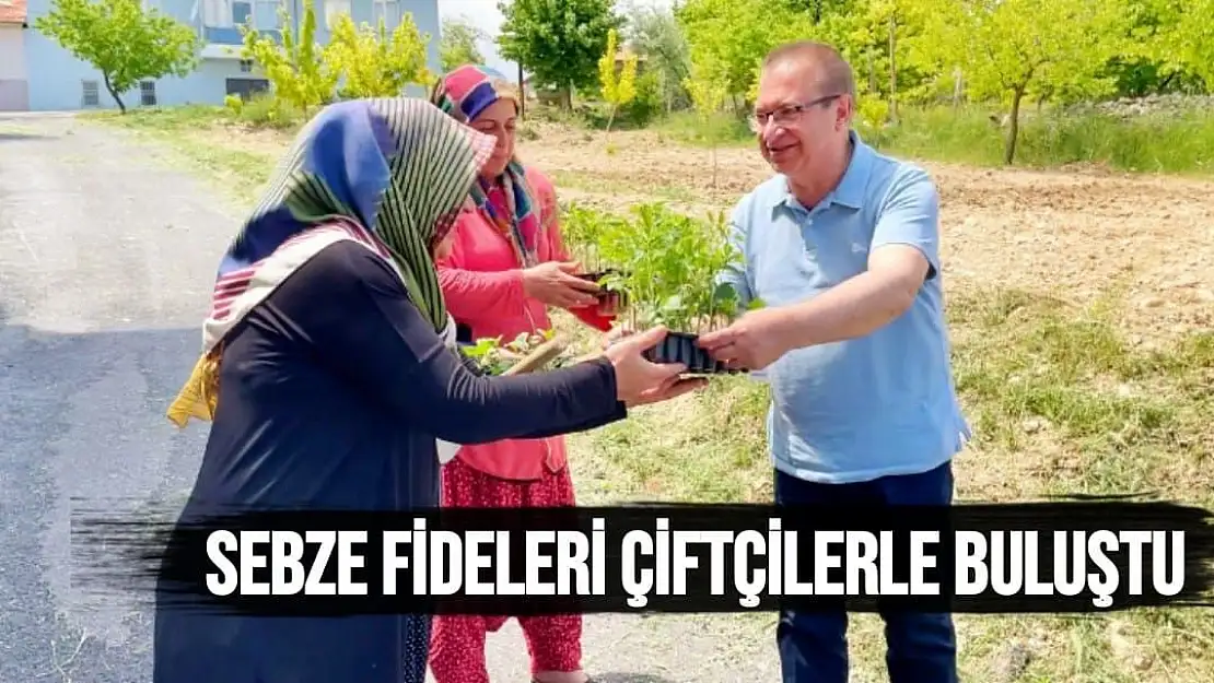 Sebze Fideleri Çiftçilerle Buluştu