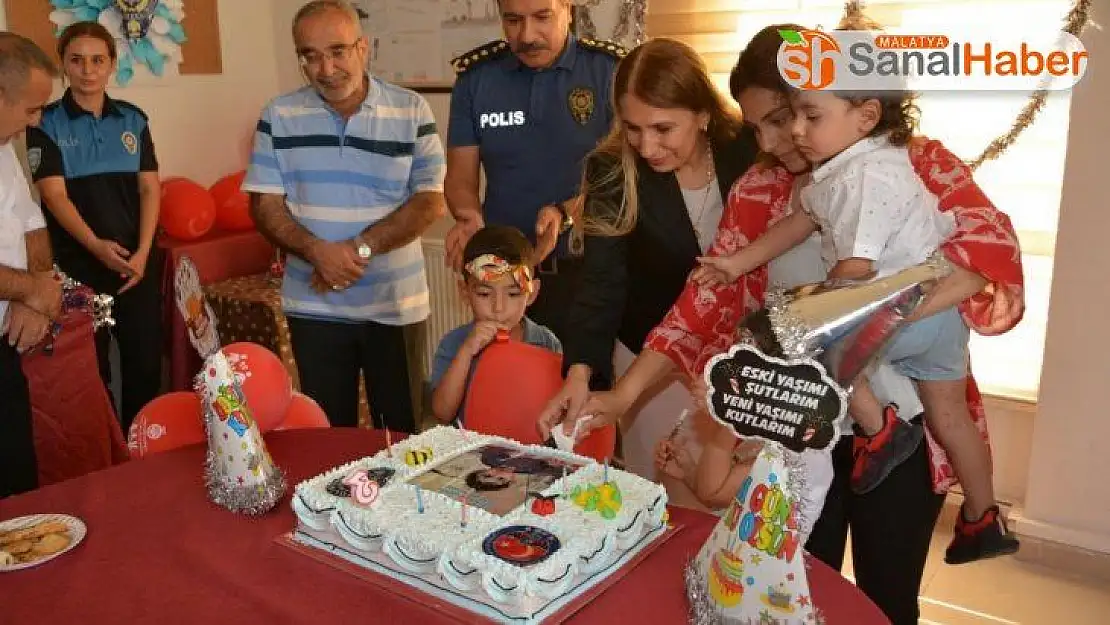 Şehidin emanetine doğum günü sürpriz