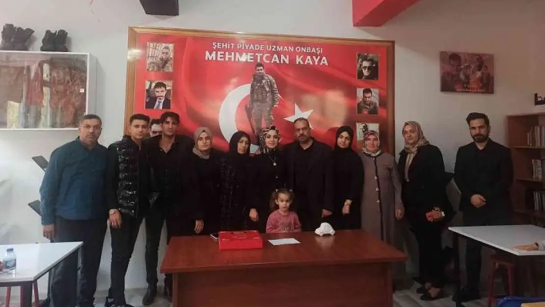 'Şehidin ismi kütüphanede yaşayacak'