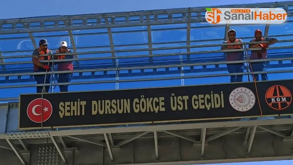 Şehit Dursun'un adı üstgeçide konuldu