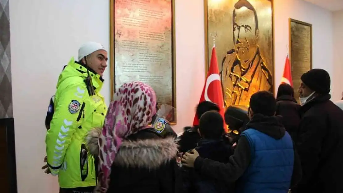 'Şehit Fethi Sekin Külliyesinin ilk misafirleri çocuklar oldu'