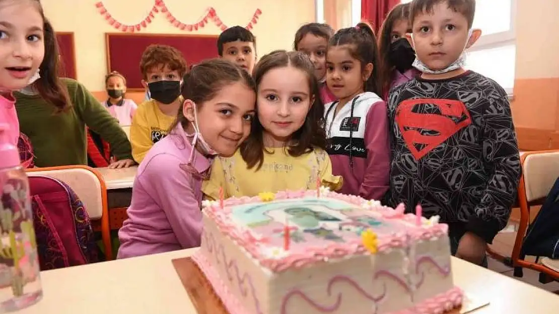 'Şehit kızına doğum günü sürprizi'