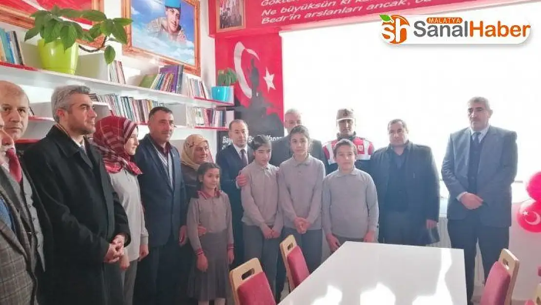Şehit Serkan Bursalı'nın adı kütüphanede yaşatılacak