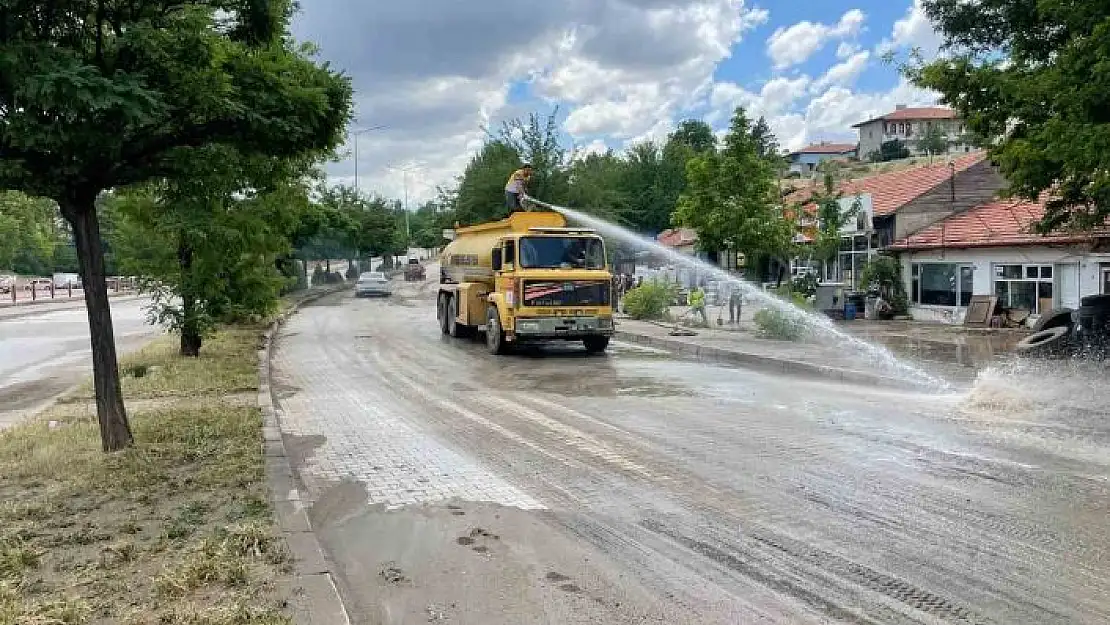 'Selin vurduğu ilçede temizlik ve hasar tespit çalışmaları başladı'