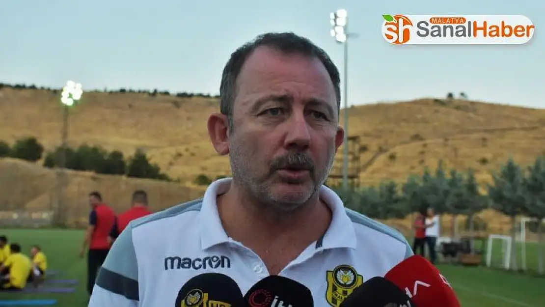 Sergen Yalçın Yeni Malatyaspor´un hedefini açıkladı