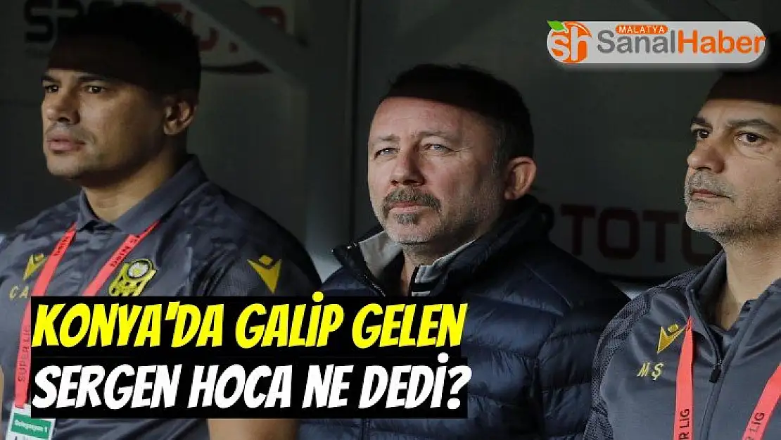 Sergen Yalçın´ın Maç Sonu Açıklamaları