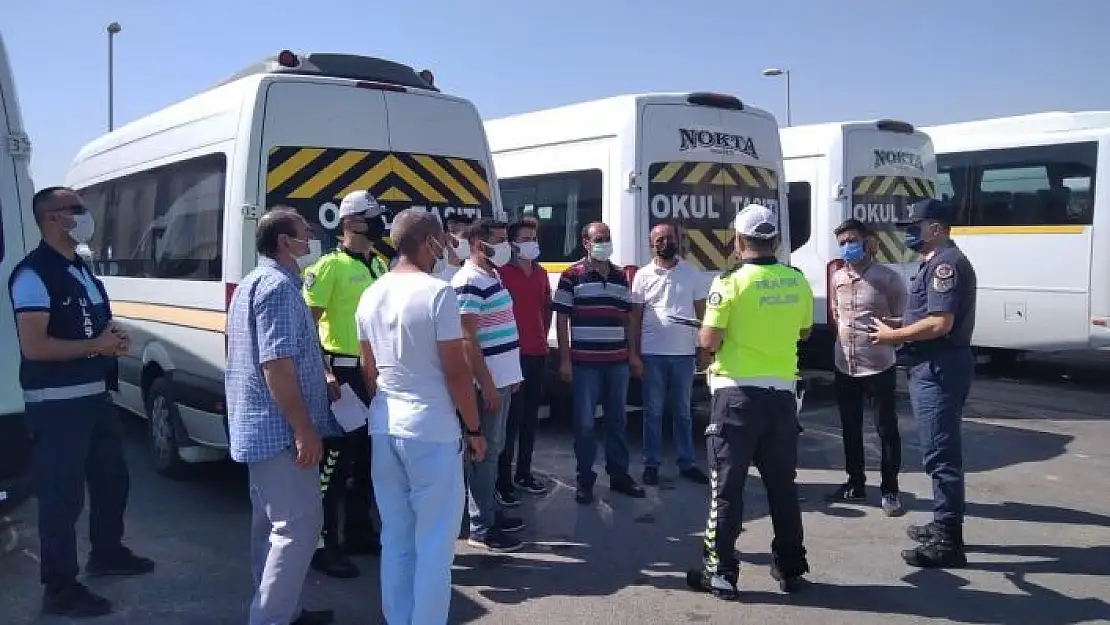 'Servis araçlarına sıkı denetim'