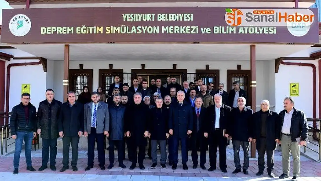 Simülasyon odasında depremi birebir yaşadılar