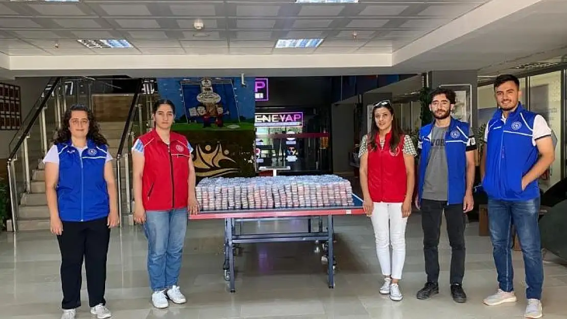 'Sınav kalemleri ihtiyaç sahibi öğrenciler için toplandı'
