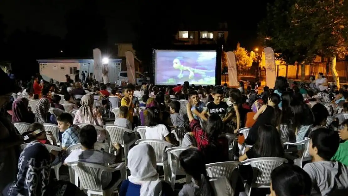 'Sinema etkinliğinin finali Bahçelievler Mahallesinde yapıldı'