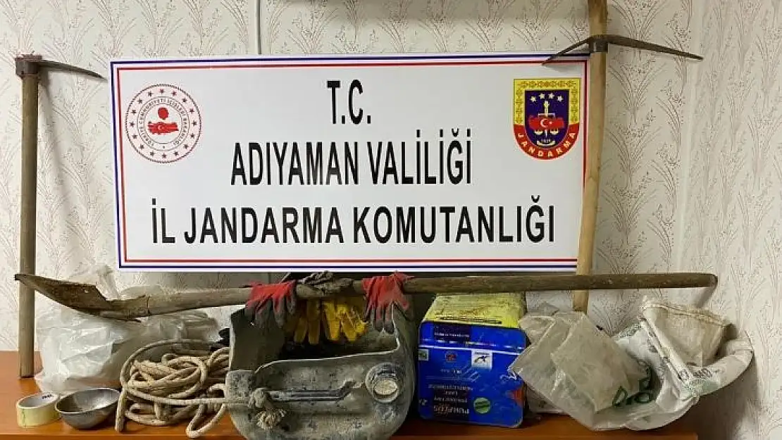 'Sit alanında kaçak kazı yapan 6 şahıs gözaltına alındı'