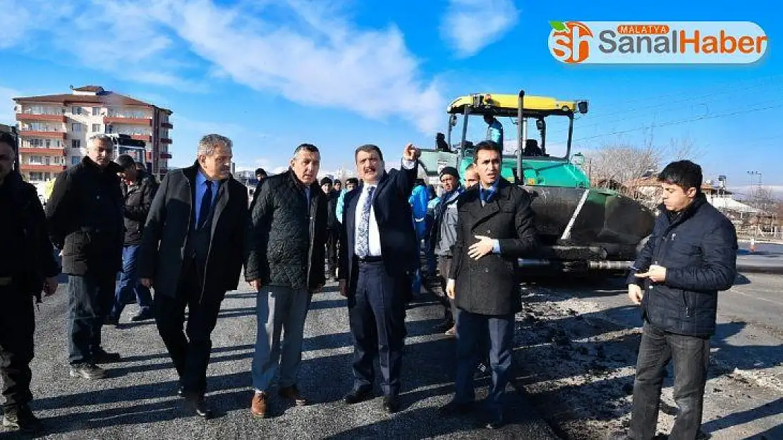 Sivas bağlantı yolunun 2 buçuk kilometrelik bölümü tamamlandı