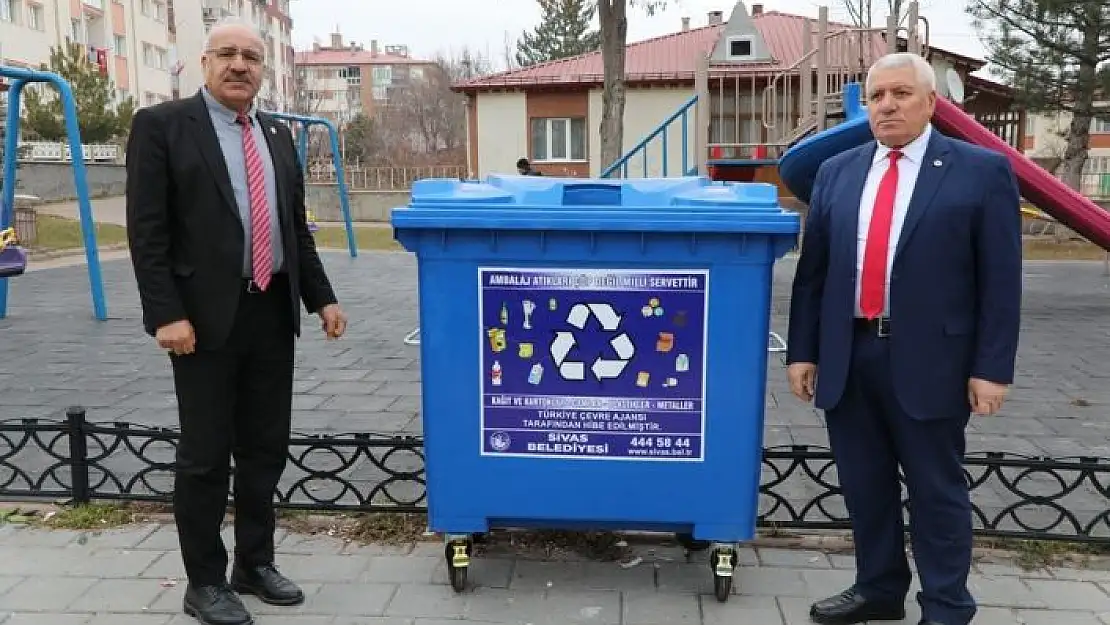 'Sivas Belediyesi geri dönüşüm ile örnek oluyor'